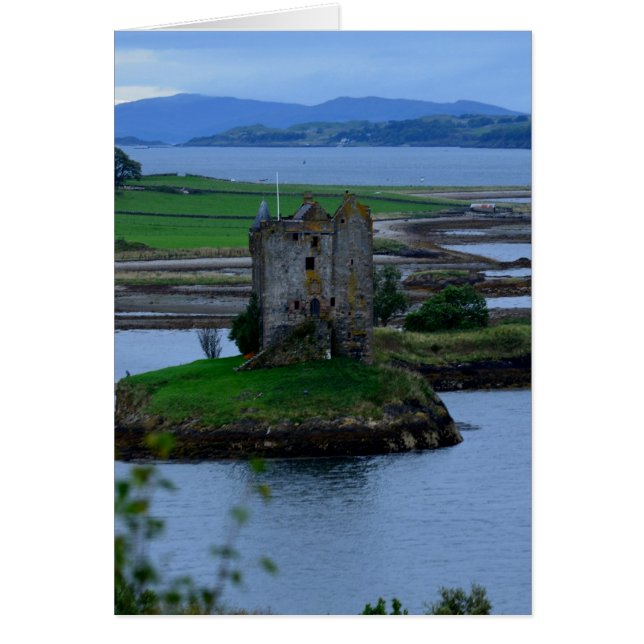 Castle Stalker in Schottland (Vorne)