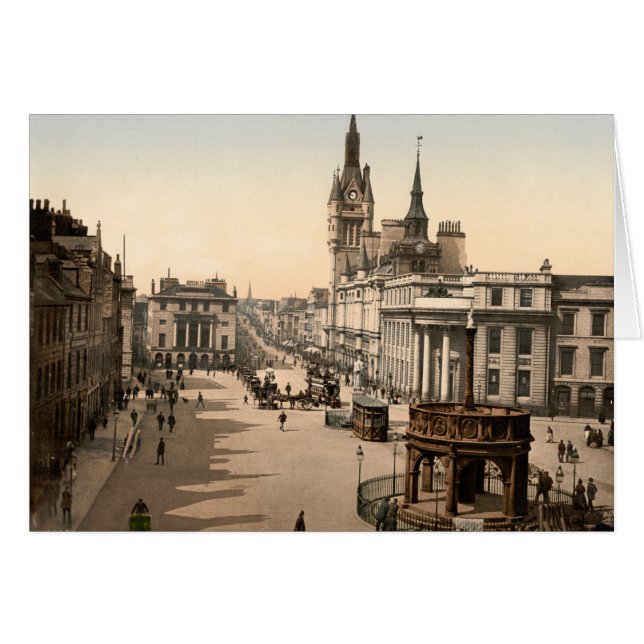 Castle Street, Aberdeen, Schottland (Vorderseite (Horizontal))