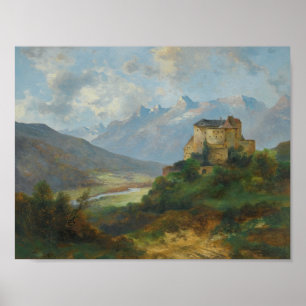 Castle Vaduz Adolf Obermüllner Poster