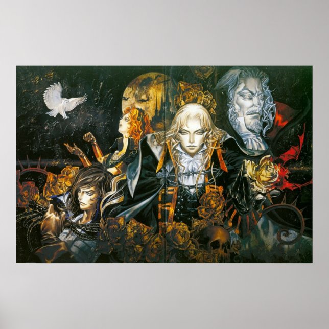 Castle Vania Vintag 8 k Poster (Vorne)