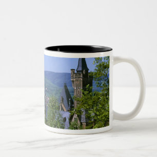 Castle, Wernigerode, Sachsen Anhalt, Deutschland Zweifarbige Tasse