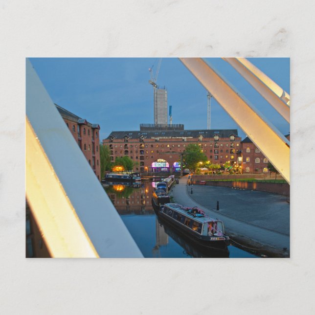 Castlefield View, Manchester Postkarte (Vorderseite)