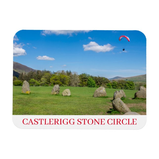 Castlerigg Stone Circle Kühlschrankmagnet Magnet (Horizontal)