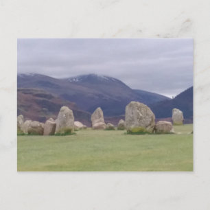 Castlerigg Stone Circle - Lake District Postcard Postkarte