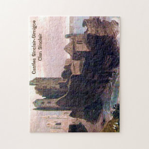 Castles Sinclair-Girnigoe - Clan Sinclair Puzzle
