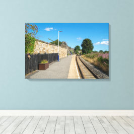 Castleton Moor Railway Station Leinwanddruck