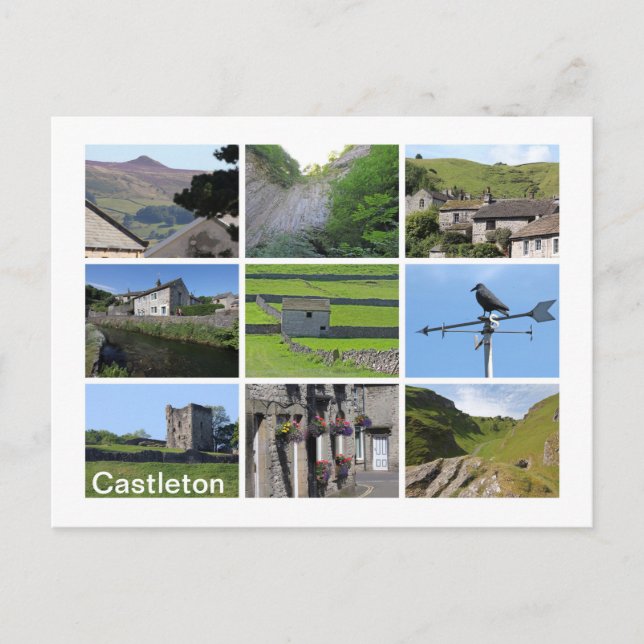 Castleton Postkarte (Vorderseite)