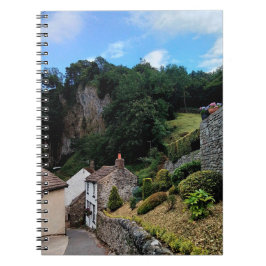 Castleton und die Klippen Notizblock