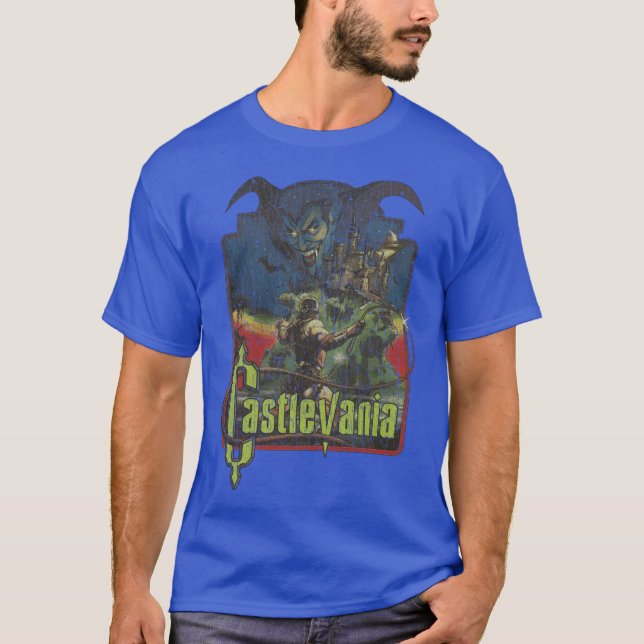 Castlevania 1986 lustig T-Shirt (Vorderseite)