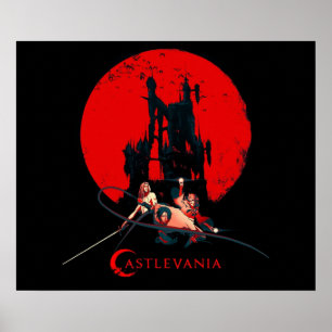 Castlevania Fan Art Merch Poster