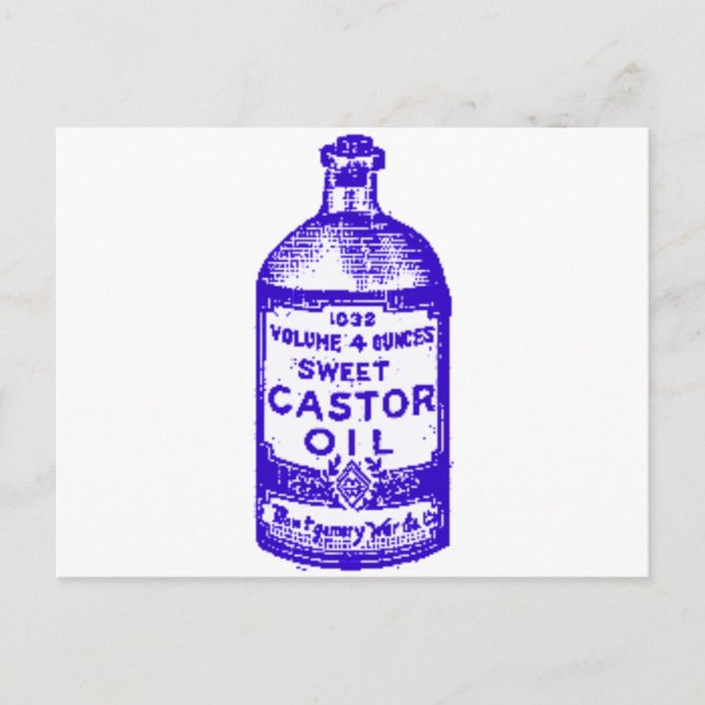 Castor Oil! Ja! Postkarte (Vorderseite)