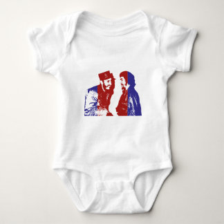 Castro und Che Baby Strampler