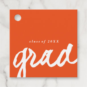 Casual Script   Graduierungspartei Geschenkanhänger