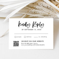 Casual Script | Kombo und Traditionell mit QR-Code