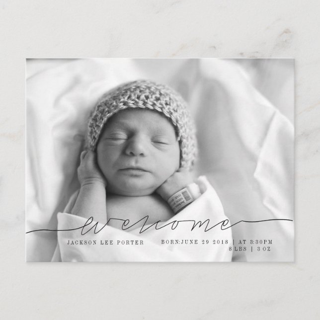 Casual Script | Modernes Foto zur Ankündigung von  (Vorderseite)