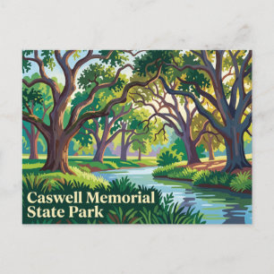 Caswell Memorial State Park Kalifornien Postkarte