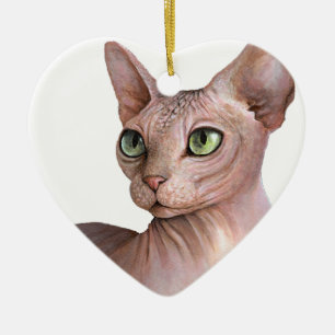 Cat 578 keramik ornament