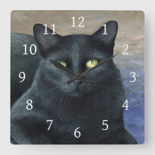 Cat 621 quadratische wanduhr