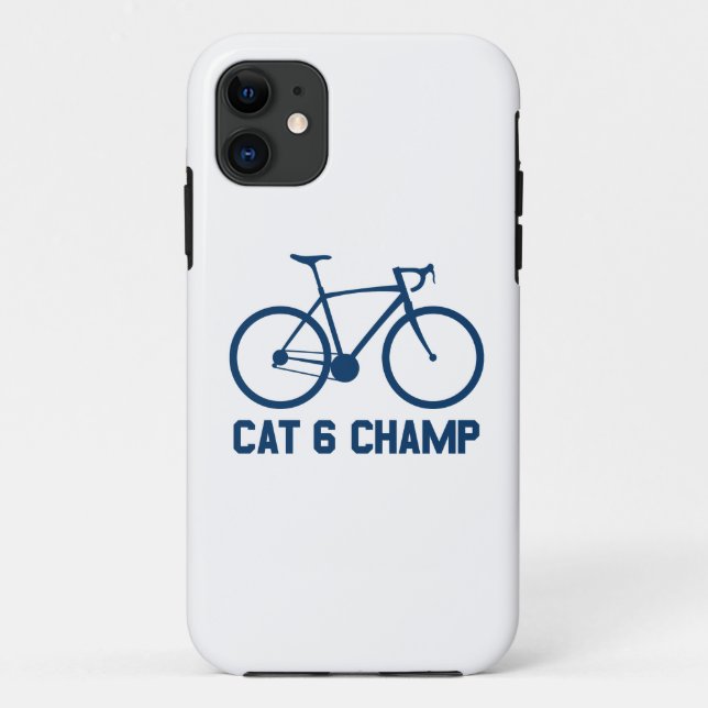 CAT 6 Champ Case-Mate iPhone Hülle (Rückseite)