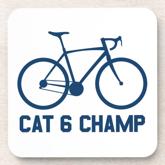 CAT 6 Champ Getränkeuntersetzer (Vorderseite)