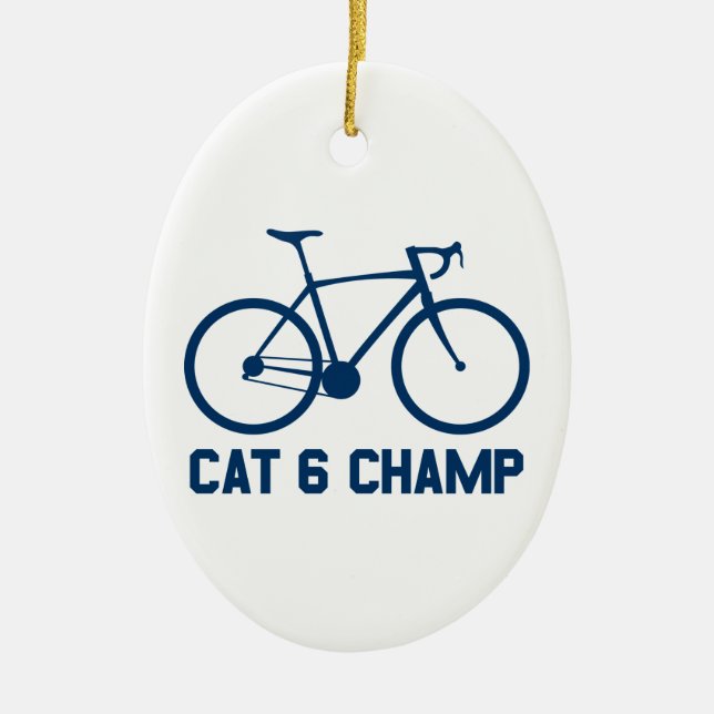 CAT 6 Champ Keramikornament (Vorne)
