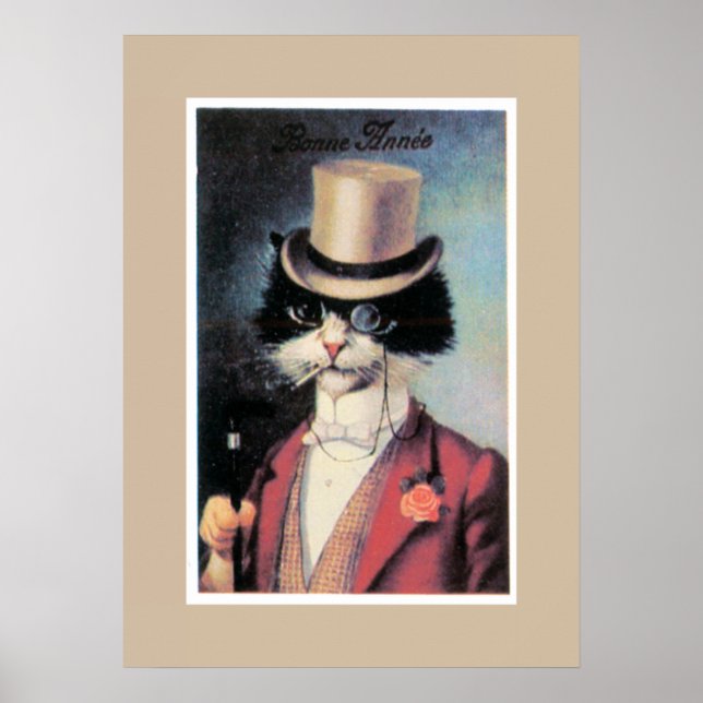 Cat About Town Poster (Vorne)