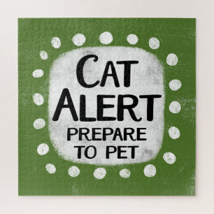 Cat Alert Jigsaw Puzzle
