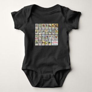 Cat Alphabet, Louis Wain Baby Bodysuit Strampler
