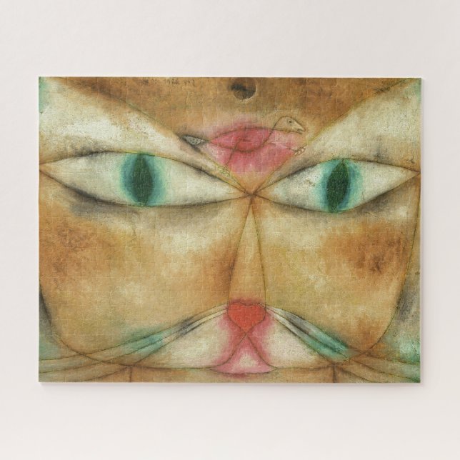 Cat and Bird von Paul Klee Puzzle (Horizontal)
