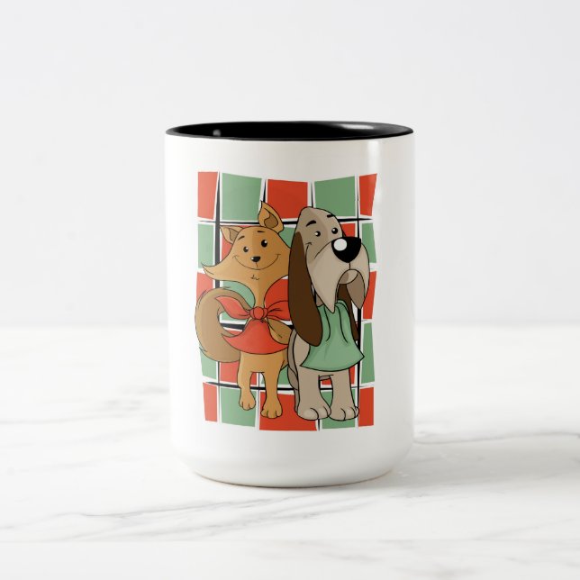 Cat and Dog coffee Tasse (Mittel)