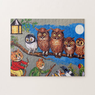 Cat and Owl, Louis Wain Puzzle