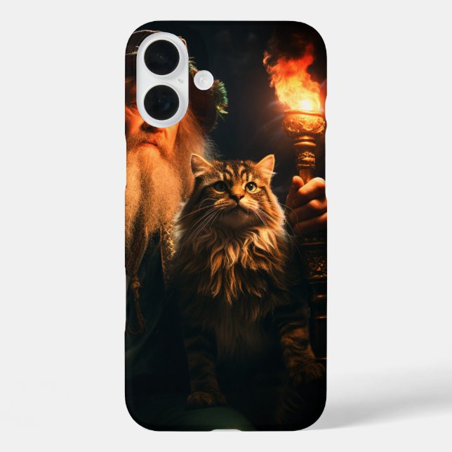 Cat and Owner Phone Case (Rückseite)