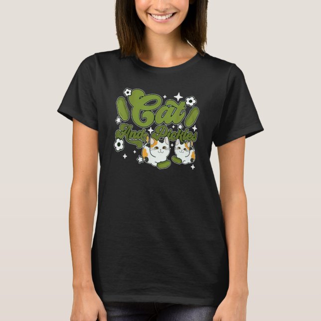 Cat And Pickles Gurkenkatze T-Shirt (Vorderseite)