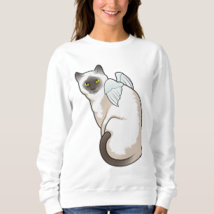 Cat Angel wings Sweatshirt