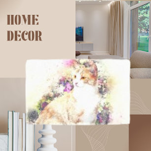 Cat Animal Art Abstrakt Canvas Print Leinwanddruck