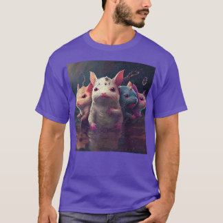 Cat Aolotl Squad T-Shirt