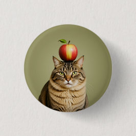 Cat Apple Button