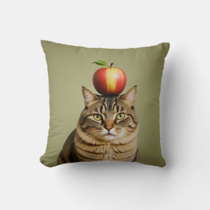 Cat Apple Kissen