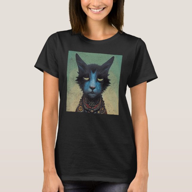 Cat Art 10 T-Shirt (Vorderseite)