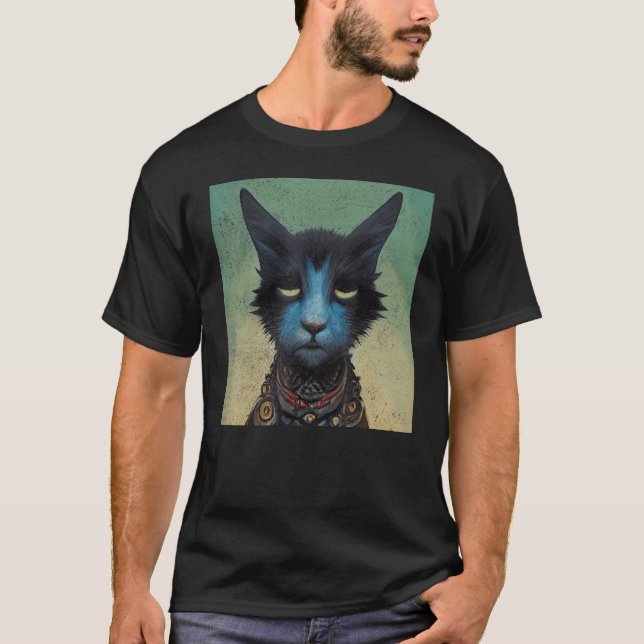 Cat Art 10 T-Shirt (Vorderseite)