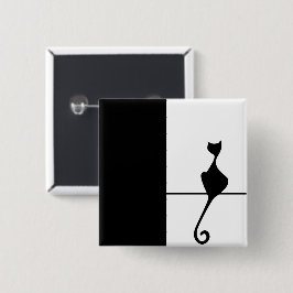 Cat Art Button