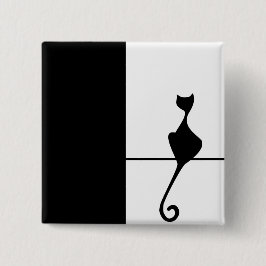 Cat Art Button