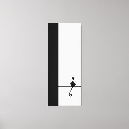 Cat Art Leinwanddruck