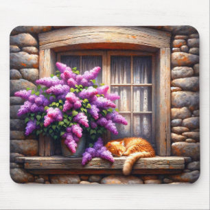 Cat Art Mousepad