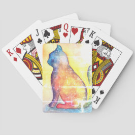 Cat art painting Classic Playing Cards Spielkarten
