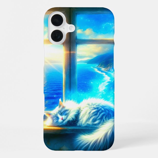 Cat Art Phone Case iPhone Hülle (Rückseite)