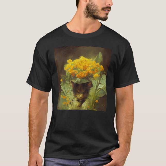 Cat Art T-Shirt (Vorderseite)