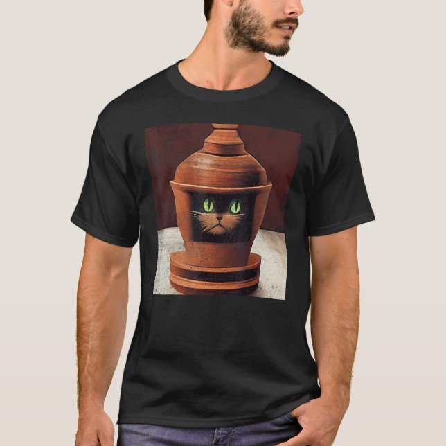 Cat Art T-Shirt (Vorderseite)
