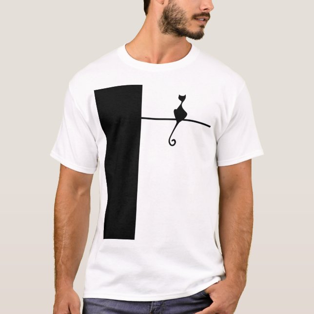 Cat Art T-Shirt (Vorderseite)