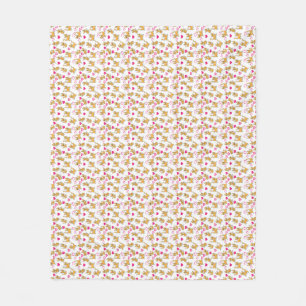 Cat Artwork   Niedliche Katze Valentine Fleecedecke